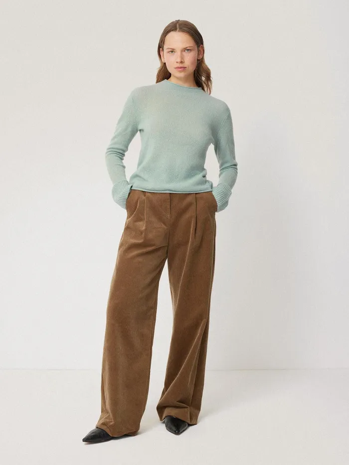 Women Cloud Cashmere Eldon Jumper Blue Haze Jigsaw Knitwear and Cashmere