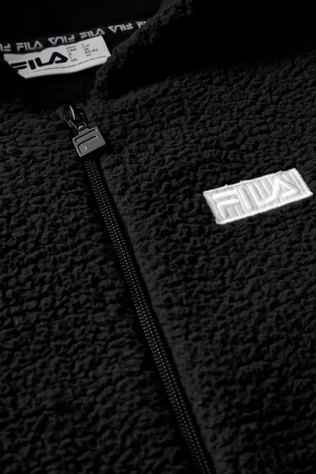 Women Coats and Jackets Fila High Pile Fleece Jacket Women Coats and Jackets Fila High Pile Fleece Jacket