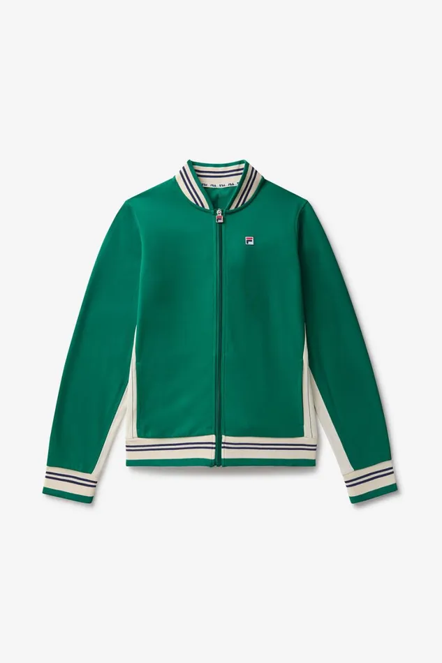 Women Coats and Jackets Fila Performance Iconic Settanta Jacket 898 Green Jacketangorafila Navy