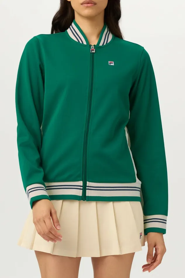 Women Coats and Jackets Fila Performance Iconic Settanta Jacket 898 Green Jacketangorafila Navy