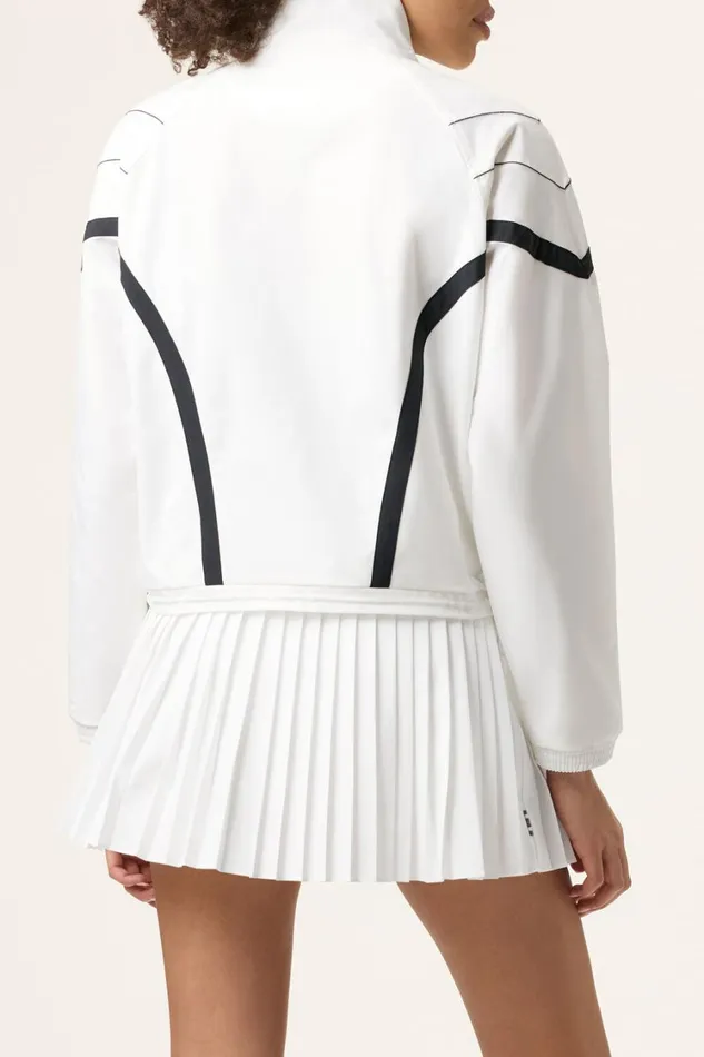 Women Coats and Jackets Fila Tennis Jacket 110 Off White Women Coats and Jackets Fila Tennis Jacket 110 Off White