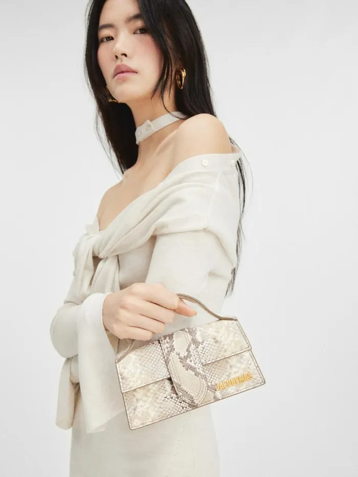 Women Crossbody and Handbags JACQUEMUS The Bambino Beige