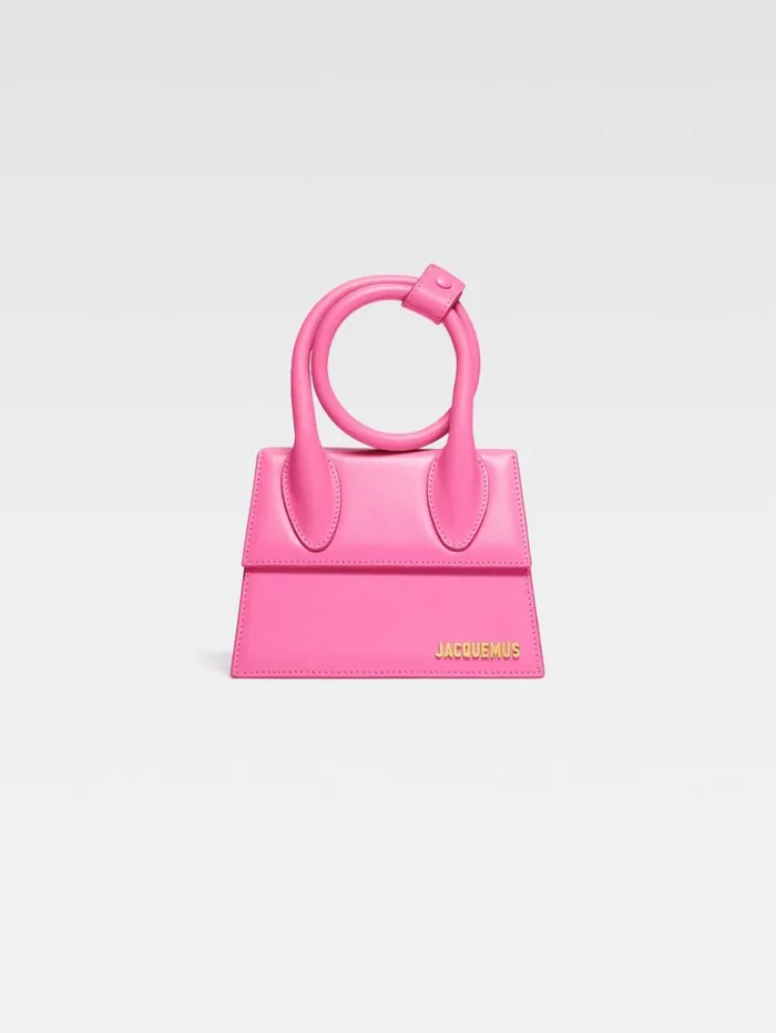 Women Crossbody and Handbags JACQUEMUS The Knot Chiquito Pink