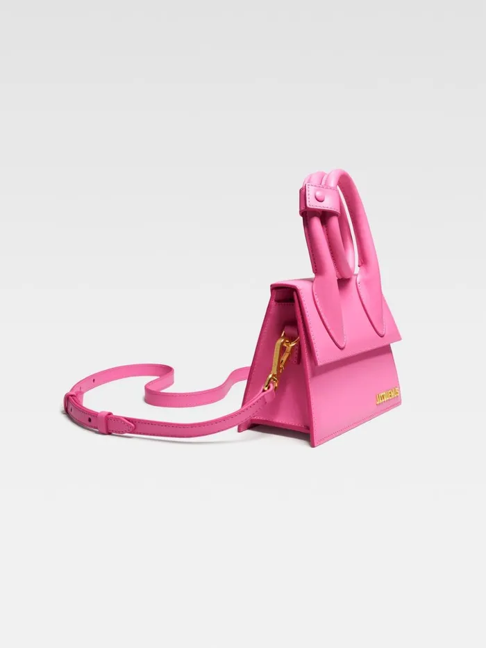 Women Crossbody and Handbags JACQUEMUS The Knot Chiquito Pink Women Crossbody and Handbags JACQUEMUS The Knot Chiquito Pink