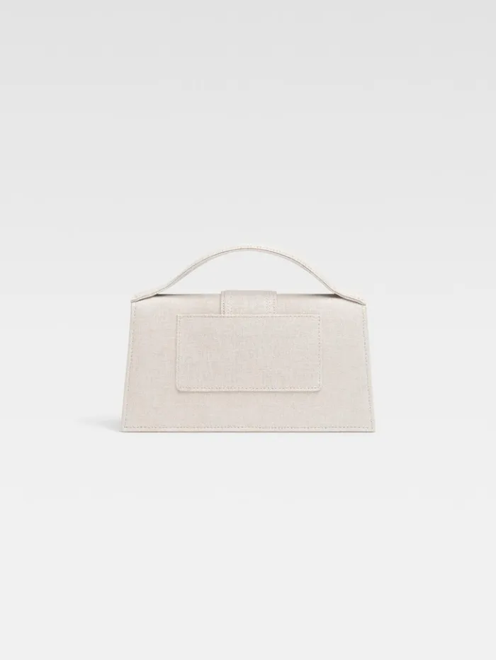 Women Crossbody and Handbags JACQUEMUS The Large Bambino Light Greige