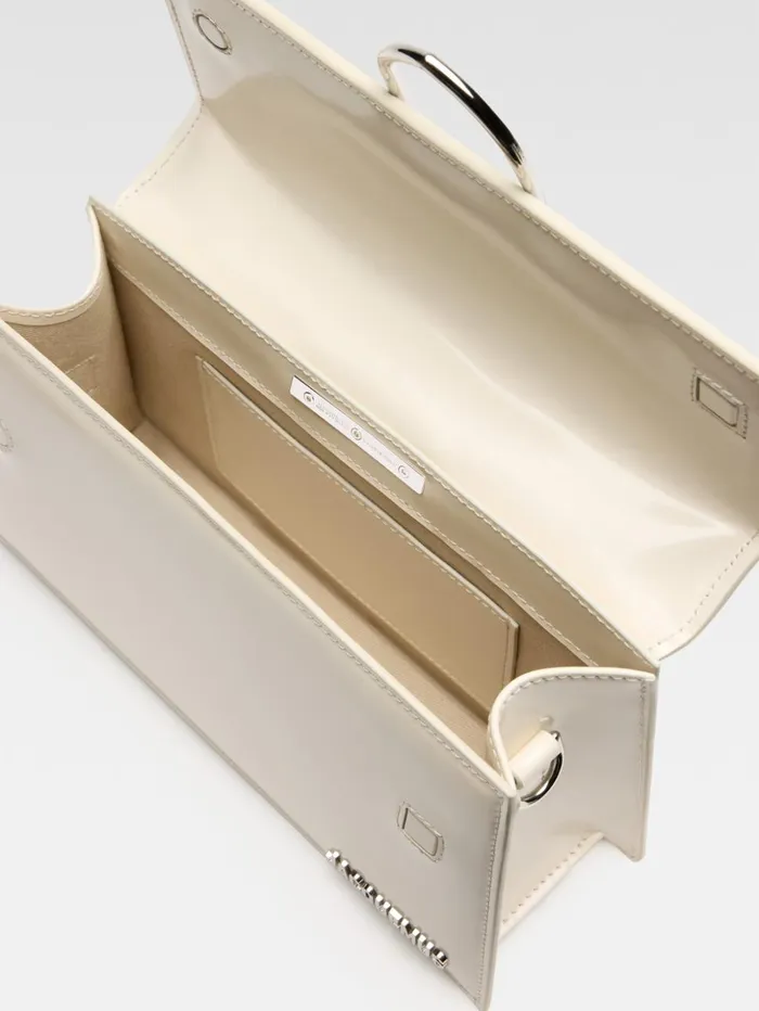 Women Crossbody and Handbags JACQUEMUS The Large Bambino Light Ivory