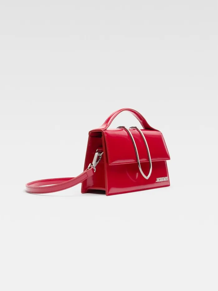 Women Crossbody and Handbags JACQUEMUS The Large Bambino Red