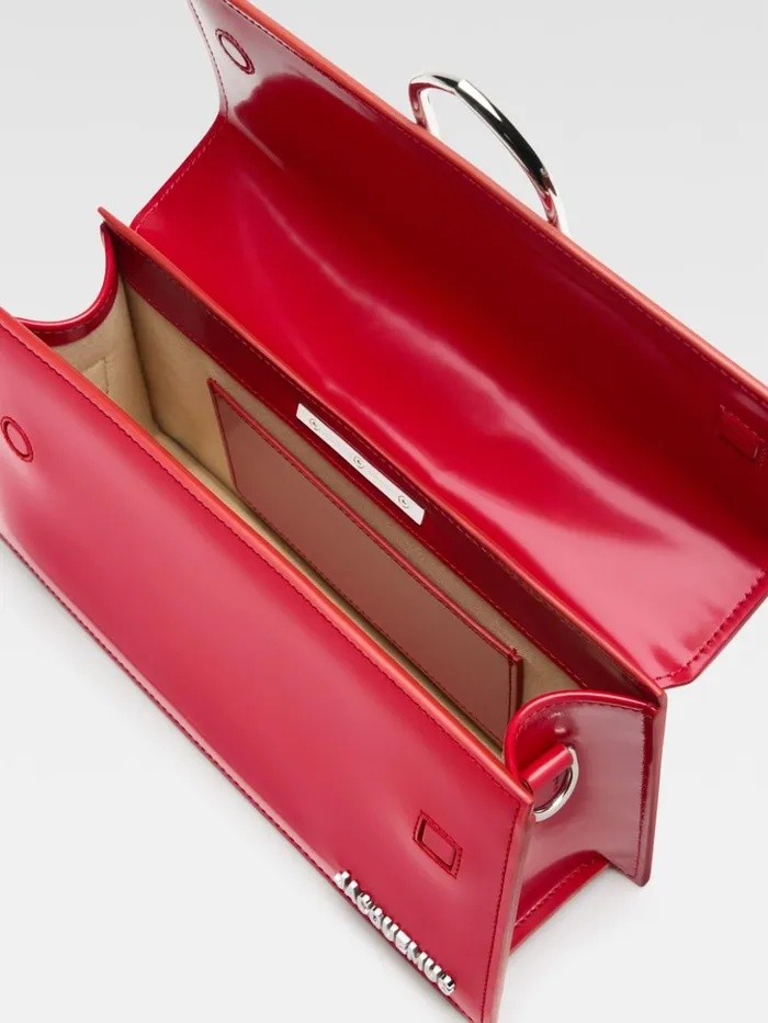 Women Crossbody and Handbags JACQUEMUS The Large Bambino Red
