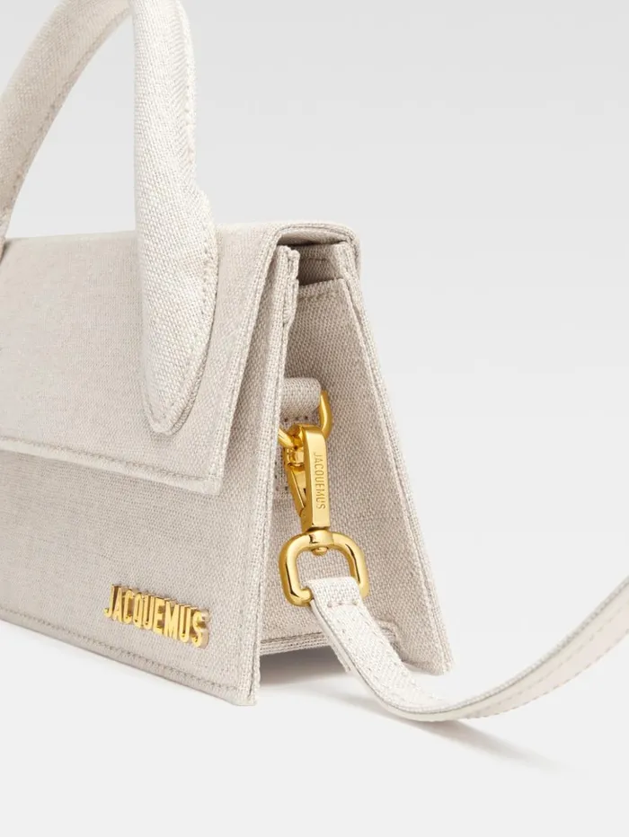 Women Crossbody and Handbags JACQUEMUS The Long Chiquito Light Greige Women Crossbody and Handbags JACQUEMUS The Long Chiquito Light Greige