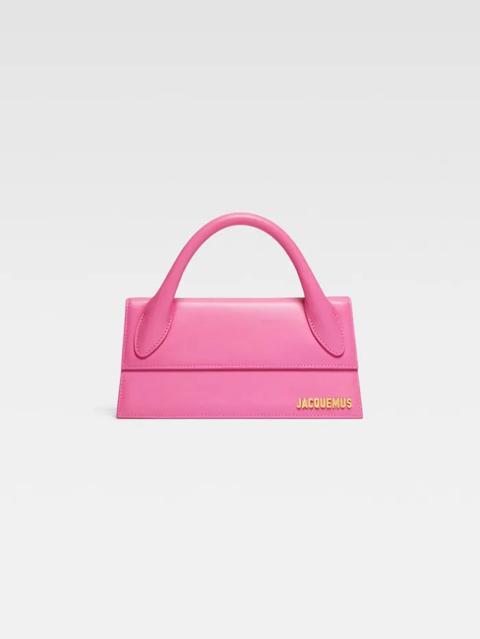 Women Crossbody and Handbags JACQUEMUS The Long Chiquito Pink