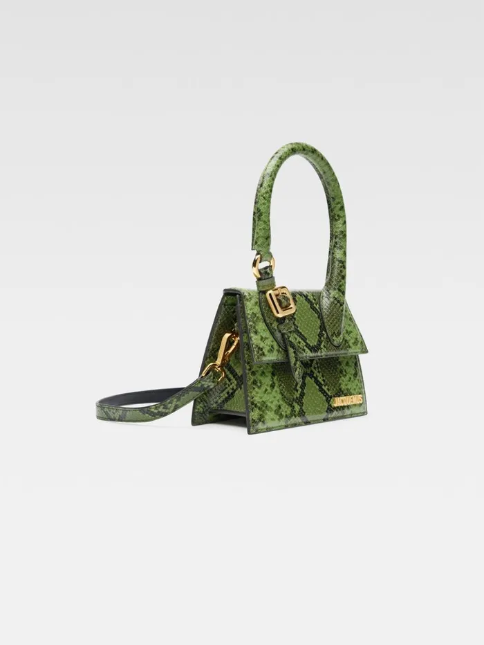 Women Crossbody and Handbags JACQUEMUS The Medium Chiquito With Buckle Green Women Crossbody and Handbags JACQUEMUS The Medium Chiquito With Buckle Green