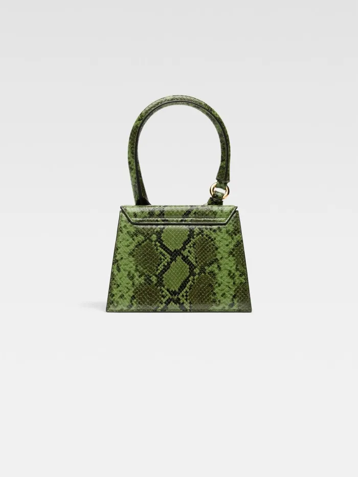 Women Crossbody and Handbags JACQUEMUS The Medium Chiquito With Buckle Green Women Crossbody and Handbags JACQUEMUS The Medium Chiquito With Buckle Green