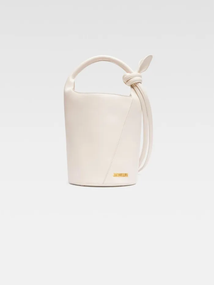 Women Crossbody and Handbags JACQUEMUS The Small Tourni Light Ivory