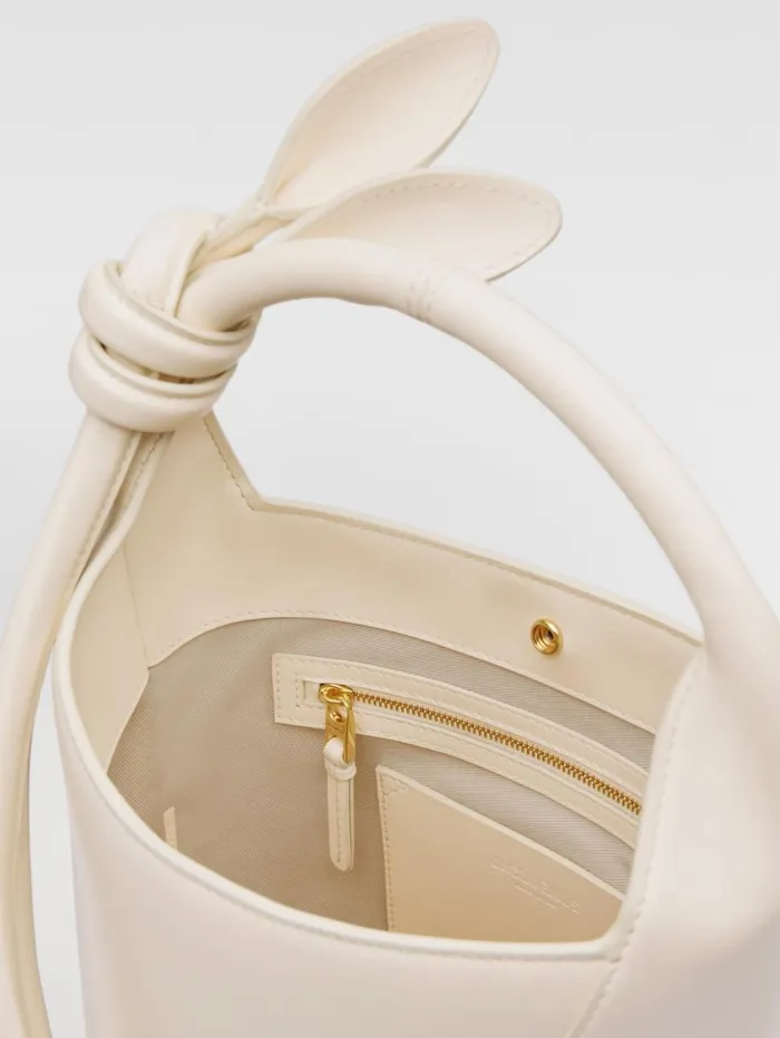 Women Crossbody and Handbags JACQUEMUS The Small Tourni Light Ivory Women Crossbody and Handbags JACQUEMUS The Small Tourni Light Ivory