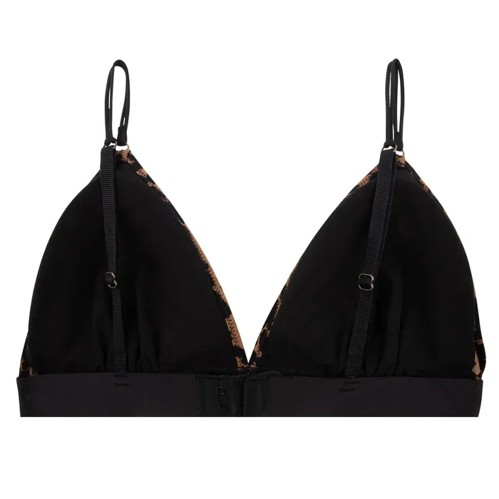 Women Cup A To D Love Stories Darling Bralette Leopard