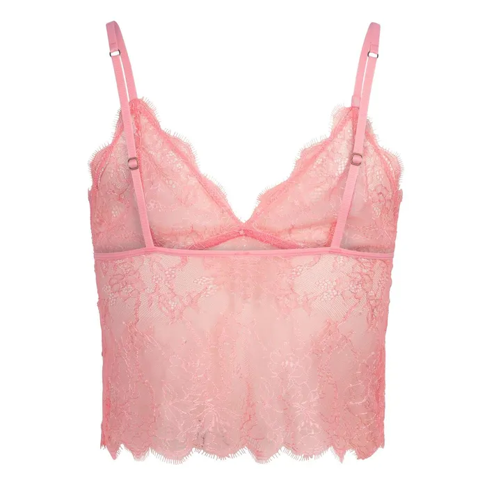 Women Cup A To D Love Stories Dawn Long Bralette Pink