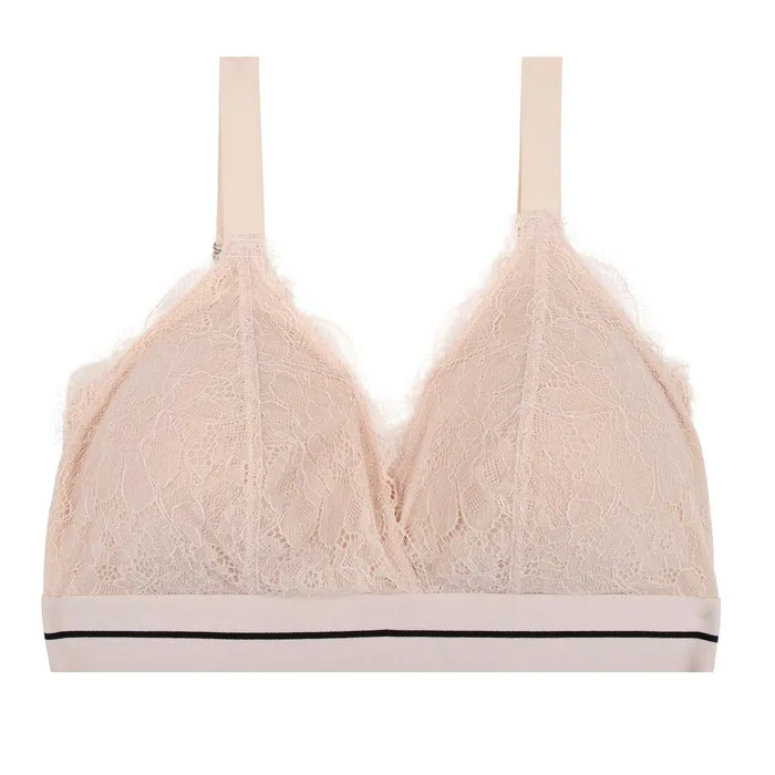 Women Cup E To F Love Stories Darling Lace Bralette Sand