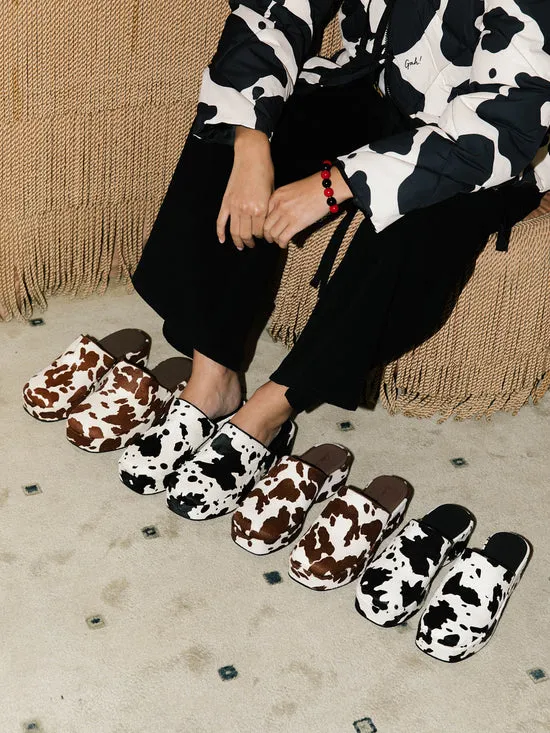 Women Dakota Clog Black Cow Shoes Lisa Says Gah