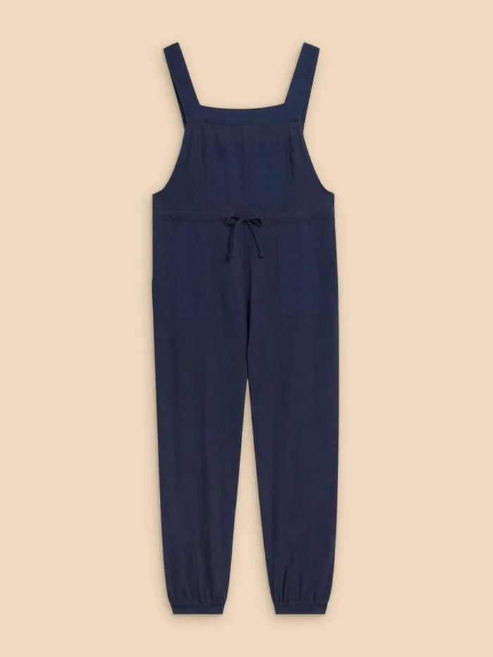 Women Daphne Jersey Dungaree French Navy White Stuff Dresses