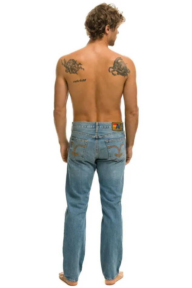 Women Denim Aviator Nation MEN039S CLASSIC STRAIGHT LEG DENIM JEAN 8211 VINTAGE Women Denim Aviator Nation MEN039S CLASSIC STRAIGHT LEG DENIM JEAN 8211 VINTAGE