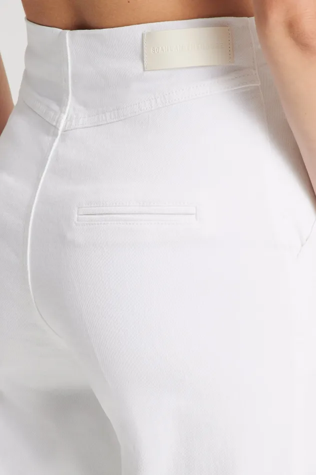 Women DENIM CROPPED JEAN WHITE Denim Scanlan Theodore Women DENIM CROPPED JEAN WHITE Denim Scanlan Theodore