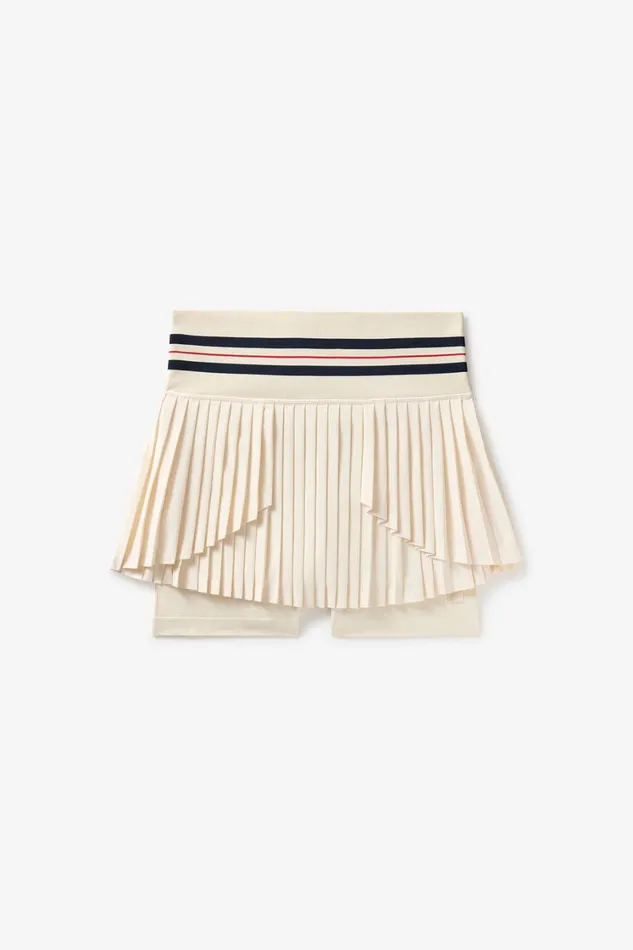Women Dresses and Skirts Fila Challenger Pleated Seamless Skort 922 Gardeniafilanavyfilared