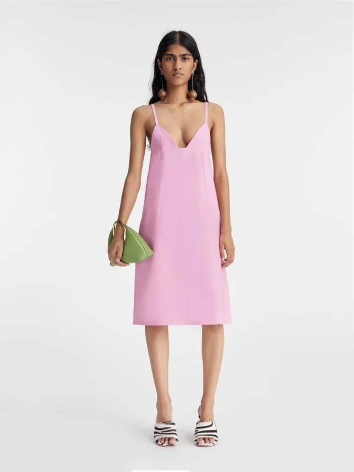 Women Dresses and Skirts JACQUEMUS The Camison Dress Pink