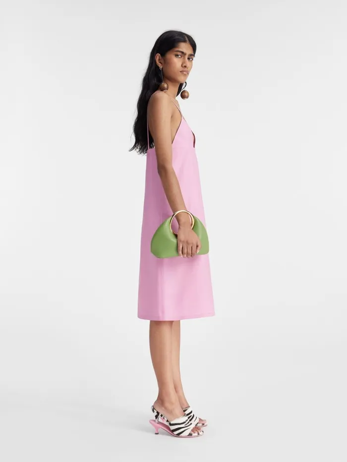 Women Dresses and Skirts JACQUEMUS The Camison Dress Pink Women Dresses and Skirts JACQUEMUS The Camison Dress Pink