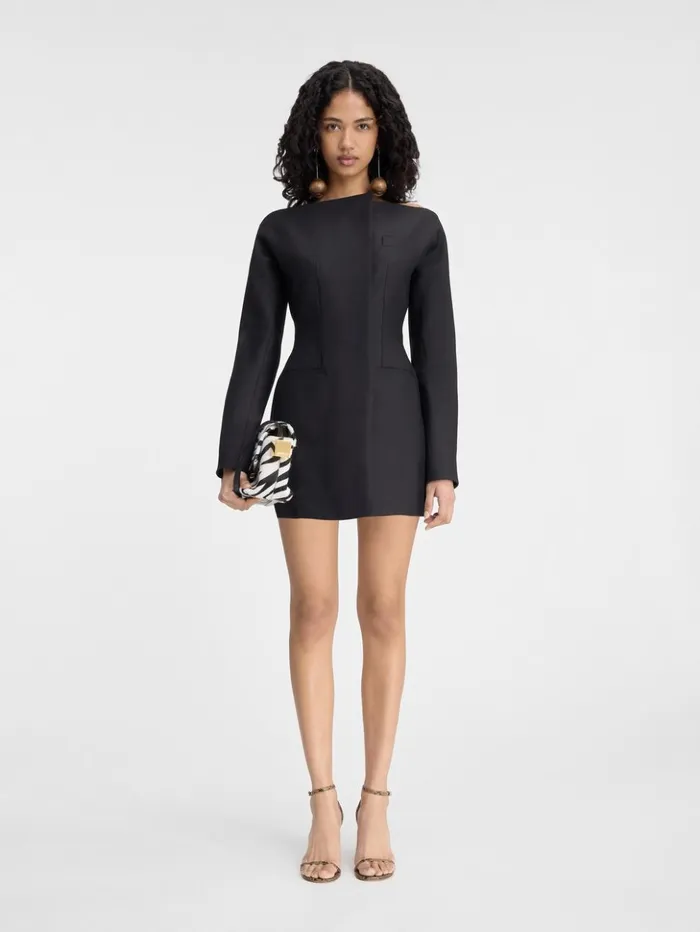 Women Dresses and Skirts JACQUEMUS The Spalla Dress Black
