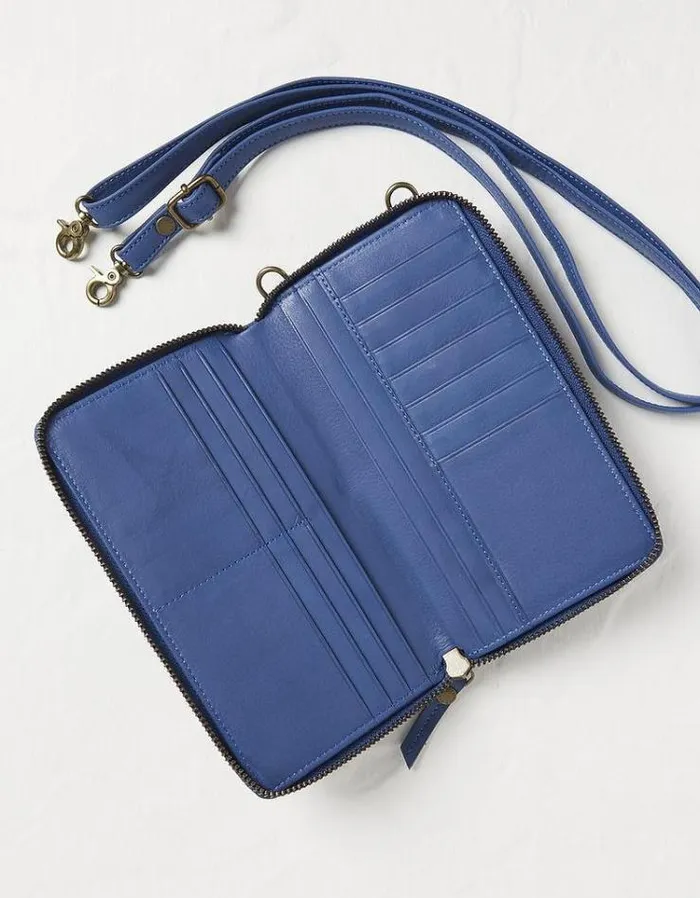 Women FatFace Bags and Wallets Louisa Phone Purse Blue