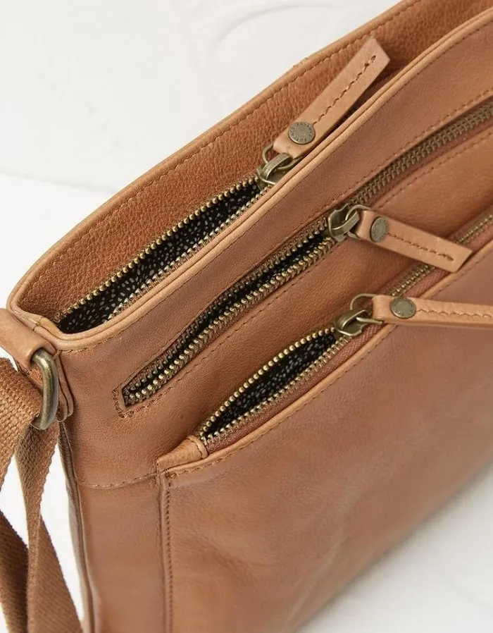Women FatFace Bags and Wallets The Allie Crossbody Bag Tan