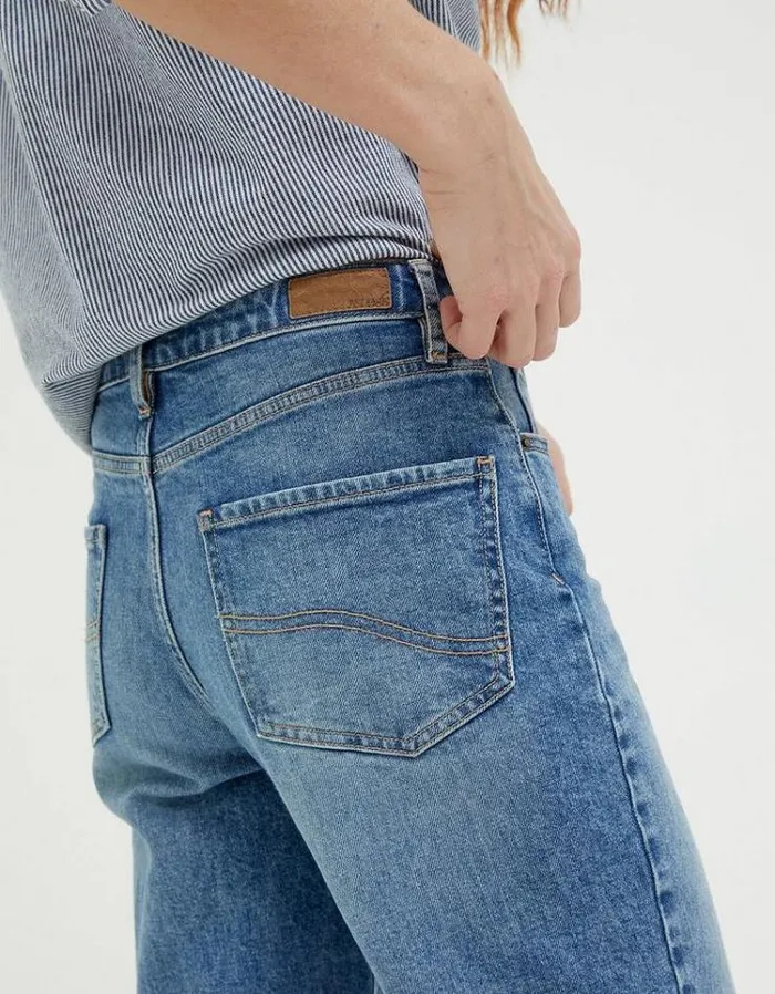 Women FatFace Jeans and Dungarees Ludlow Boyfriend Jeans Denim Blue