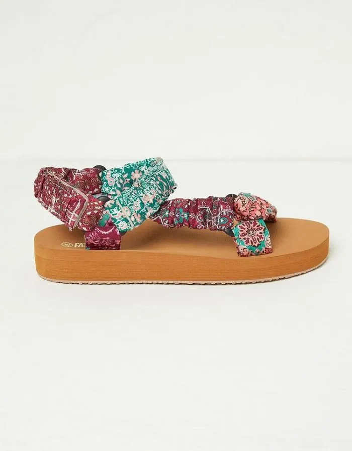 Women FatFace Vacation Shop Ettie Comfort Walking Sandal Tan