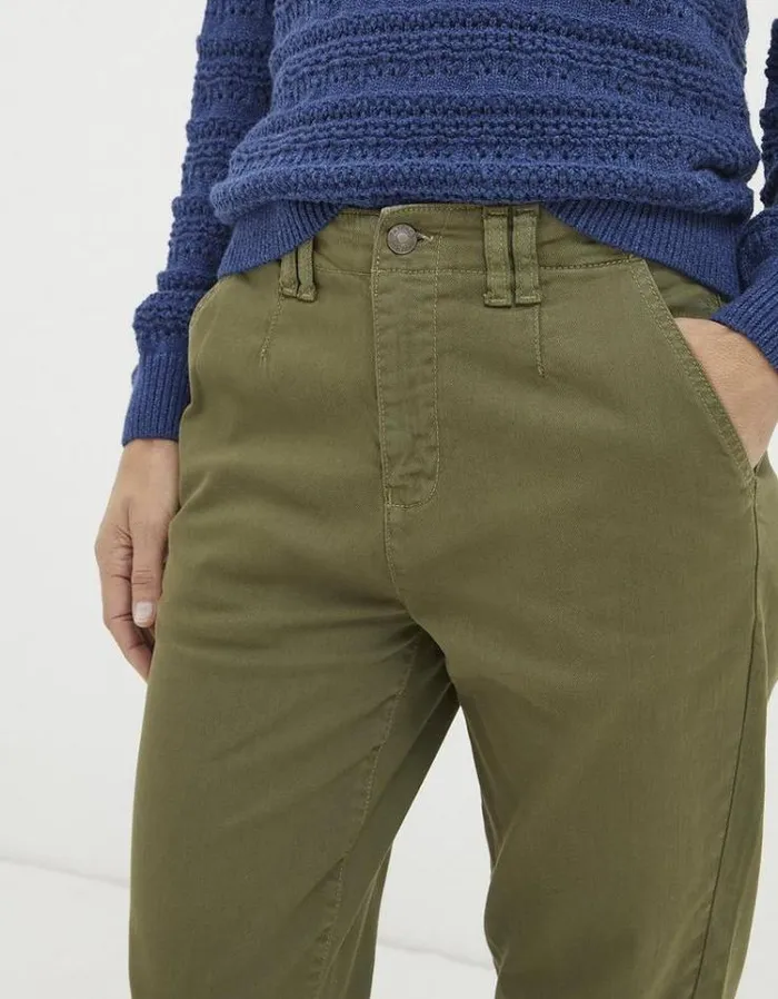 Women FatFace Women039s Sale Aspen Chino Khaki Green