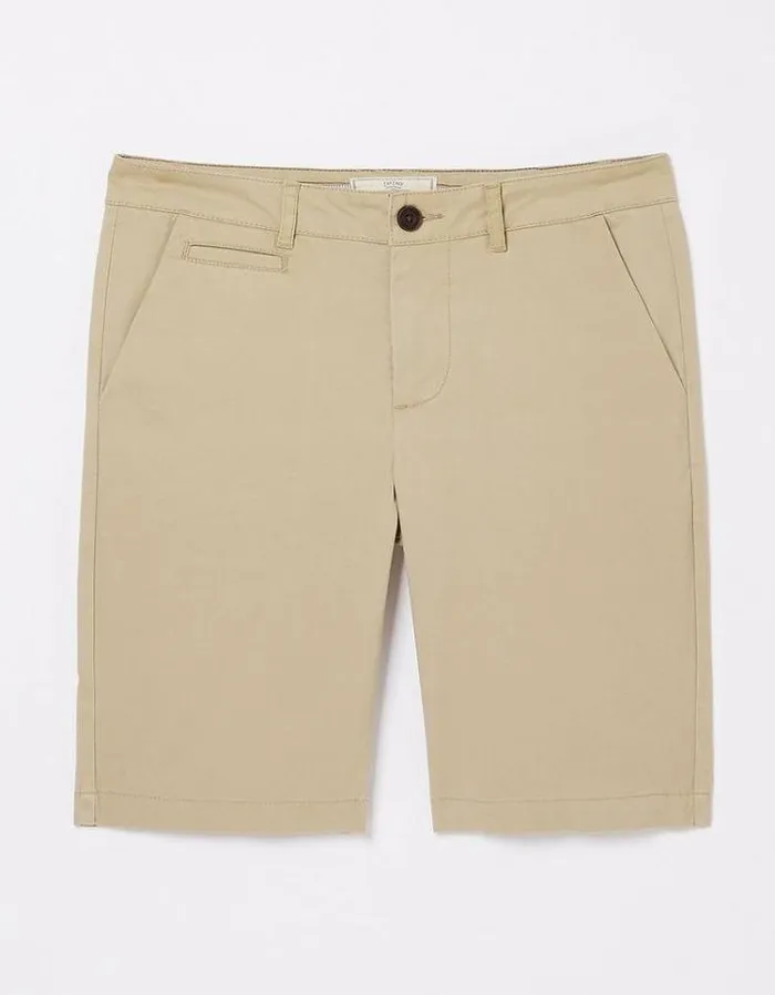 Women FatFace Women039s Sale Falmouth Bermuda Chino Shorts Stone