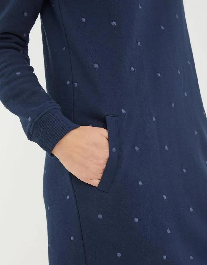 Women FatFace Women039s Sale Georgia Sweat Dress Navy
