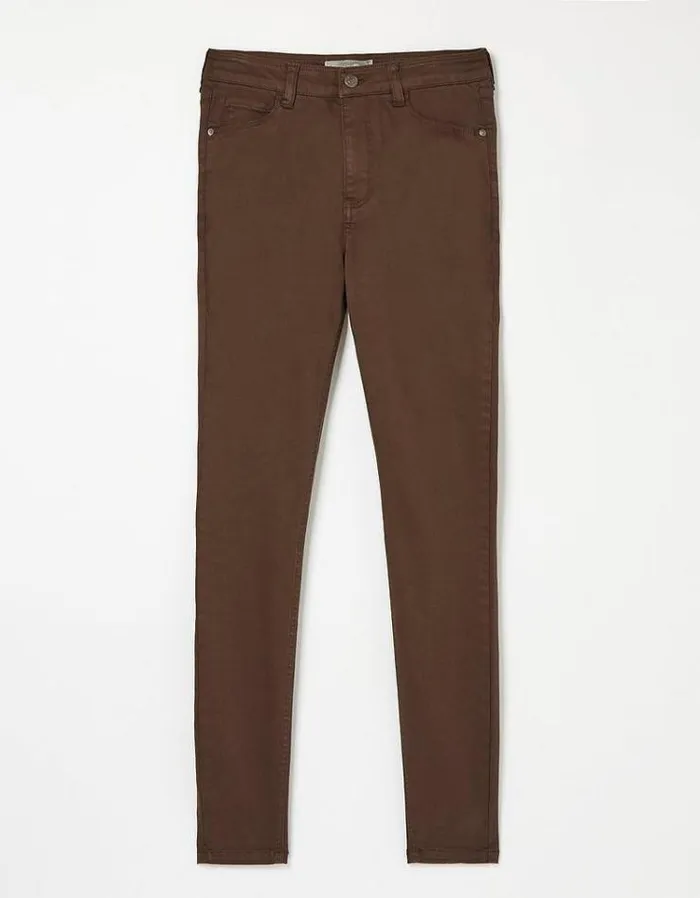Women FatFace Women039s Sale Harlow High Waist Jeggings Chocolate
