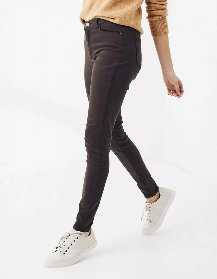 Women FatFace Women039s Sale Harlow High Waist Jeggings Chocolate