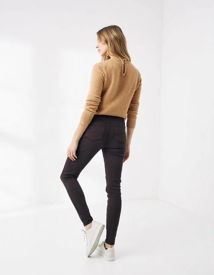 Women FatFace Women039s Sale Harlow High Waist Jeggings Chocolate