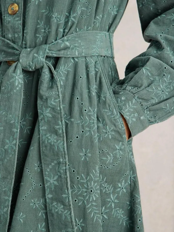 Women Florence Cord Dress Dusty Green White Stuff Dresses Women Florence Cord Dress Dusty Green White Stuff Dresses