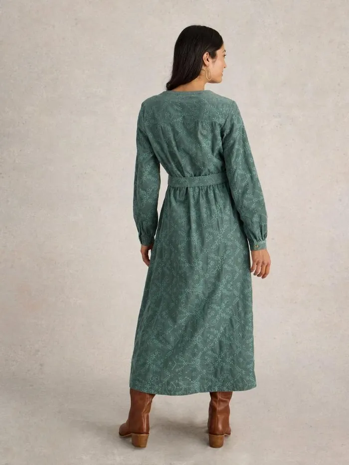 Women Florence Cord Dress Dusty Green White Stuff Dresses Women Florence Cord Dress Dusty Green White Stuff Dresses