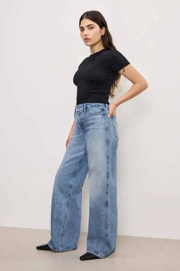 Women GOOD AMERICAN Jeans GOOD PETITE SKATEJEANS Indigo756 Women GOOD AMERICAN Jeans GOOD PETITE SKATEJEANS Indigo756