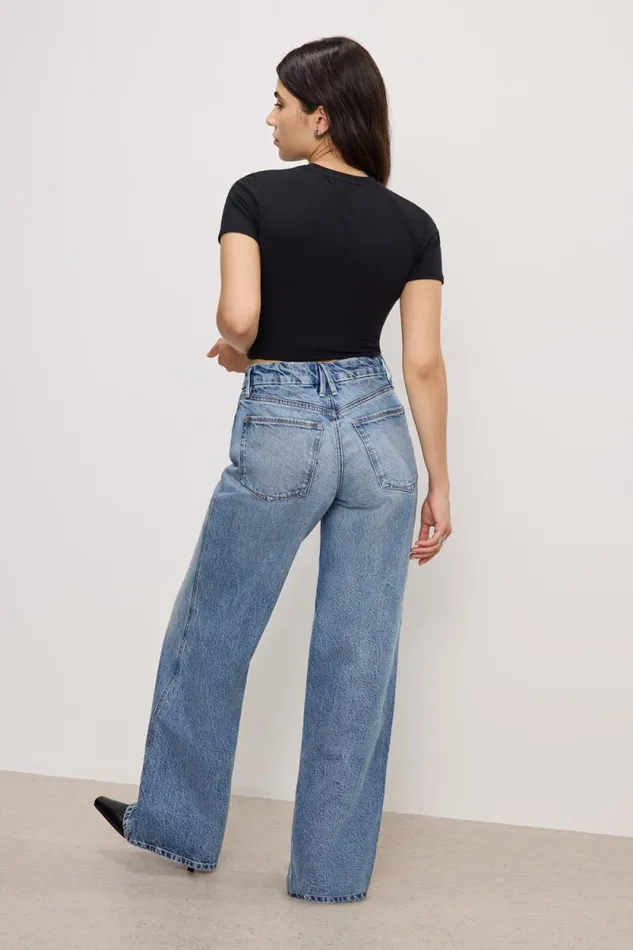 Women GOOD AMERICAN Jeans GOOD PETITE SKATEJEANS Indigo756 Women GOOD AMERICAN Jeans GOOD PETITE SKATEJEANS Indigo756