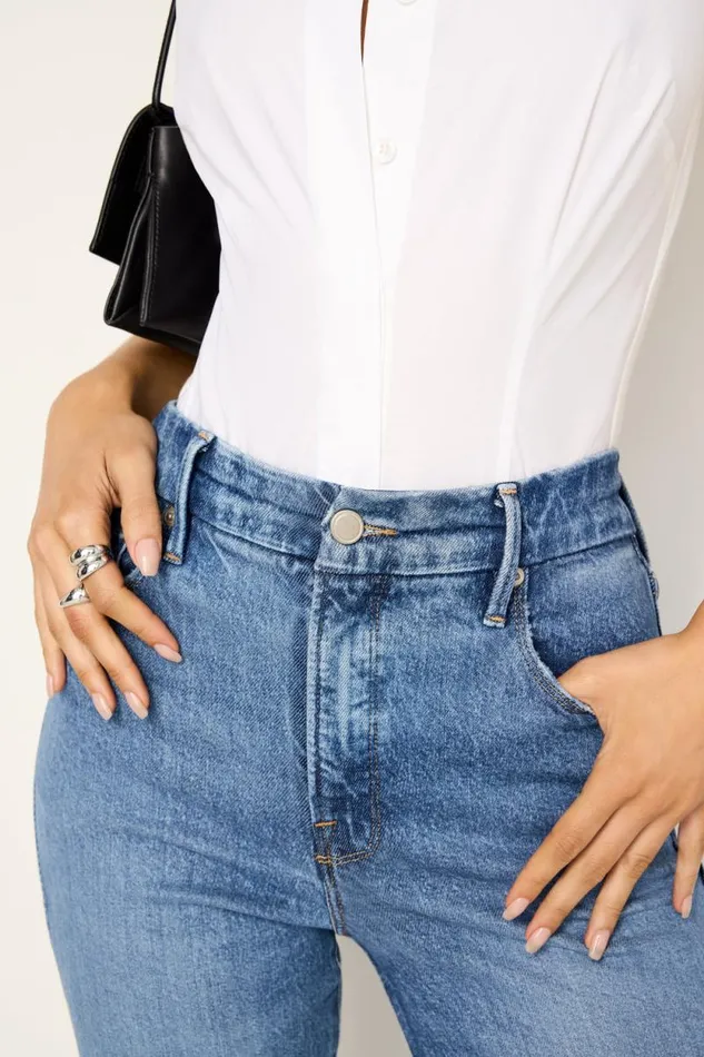 Women GOOD AMERICAN Jeans SOFTTECH GOOD CLASSIC SLIM BOOTCUTJEANS Indigo627 Women GOOD AMERICAN Jeans SOFTTECH GOOD CLASSIC SLIM BOOTCUTJEANS Indigo627