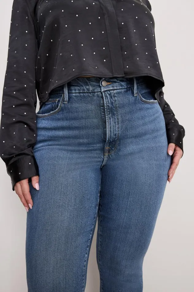 Women GOOD AMERICAN Jeans SOFTTECH GOOD CURVE STRAIGHTJEANS Indigo737
