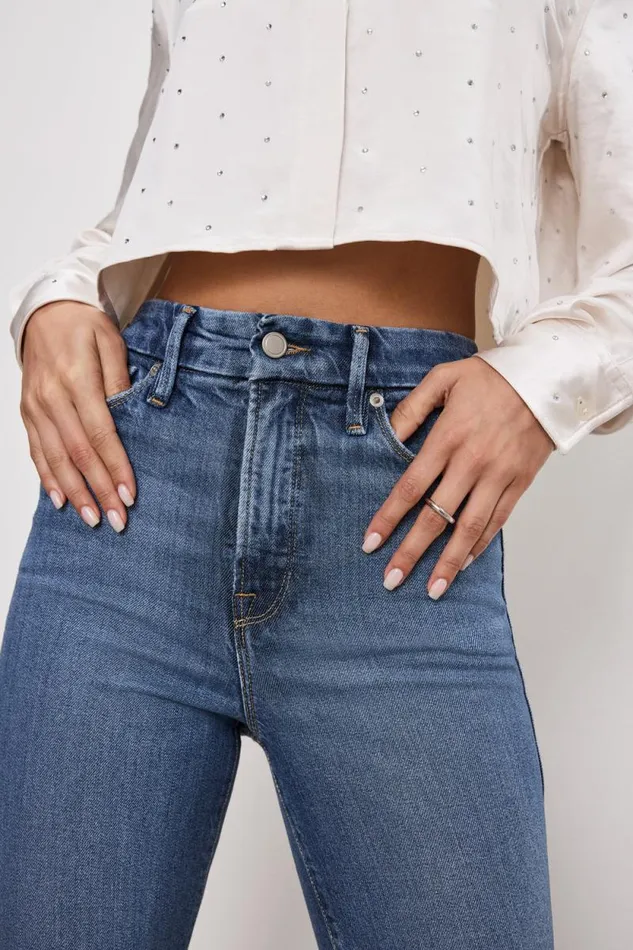 Women GOOD AMERICAN Jeans SOFTTECH GOOD CURVE STRAIGHTJEANS Indigo737