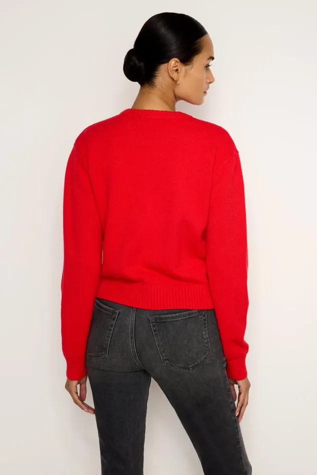 Women GOOD AMERICAN Sweaters COZYCREWNECK Grenadine003