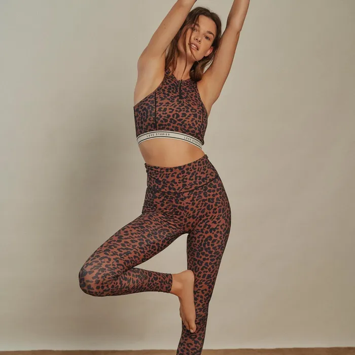Women Gymwear Love Stories Jaguar Leggings Leopard