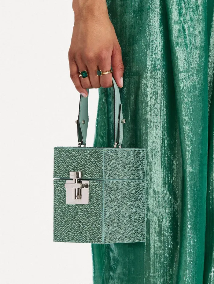 Women Handbags Oscar De La Renta Crystal Pav Alibi Top Handle Bag Sage Women Handbags Oscar De La Renta Crystal Pav Alibi Top Handle Bag Sage