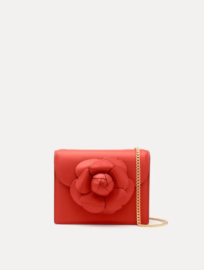 Women Handbags Oscar De La Renta Mini TRO Bag Cinnamon